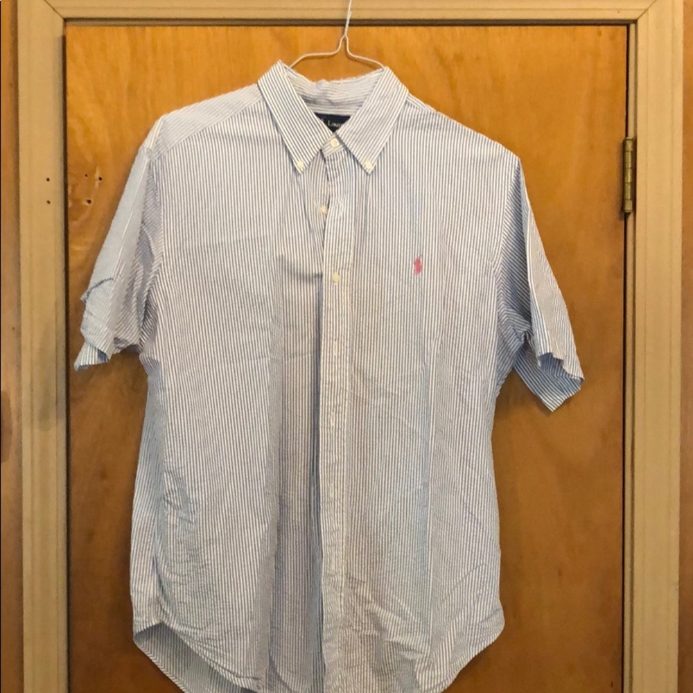 Ralph Lauren short-sleeve button down.